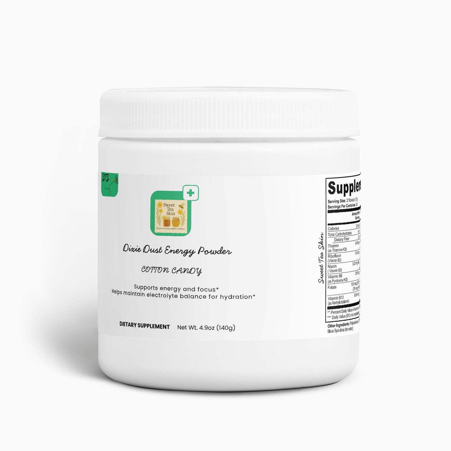 Dixie Dust Energy Powder (Cotton Candy)