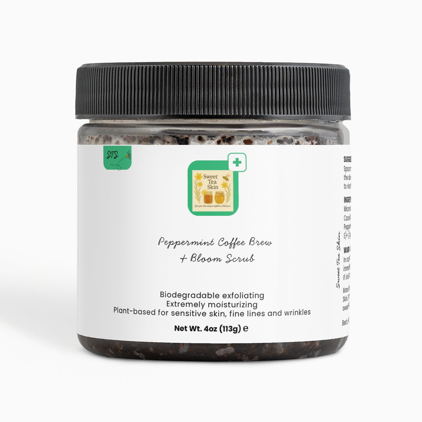 Peppermint Coffee Brew & Bloom Scrub